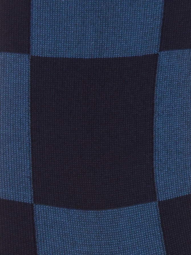 CALZINO LUNGO  RECTANGLE BLU & AZZURRO | Acquista Online Andrea Mariani Firenze